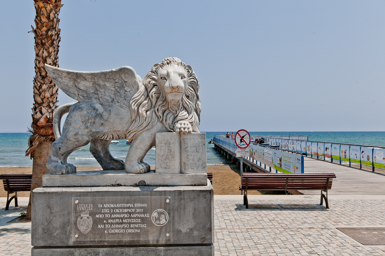 Sculpture of a Venetian lion