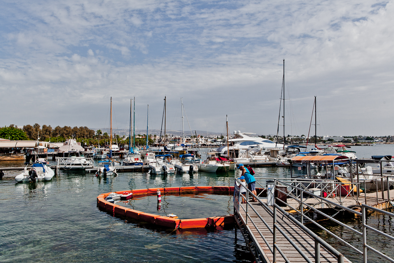 Kato Paphos harbour