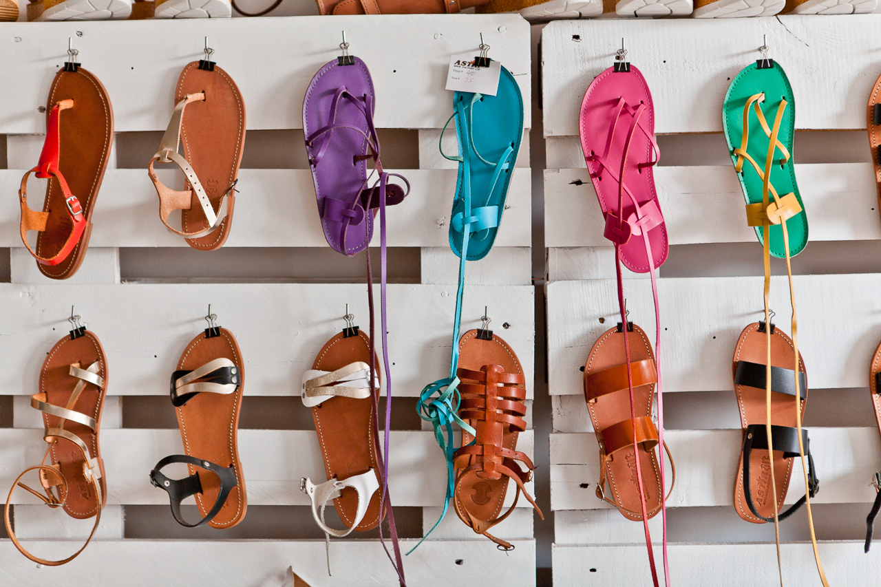 Boutique and shoe factory Sparta Novelti