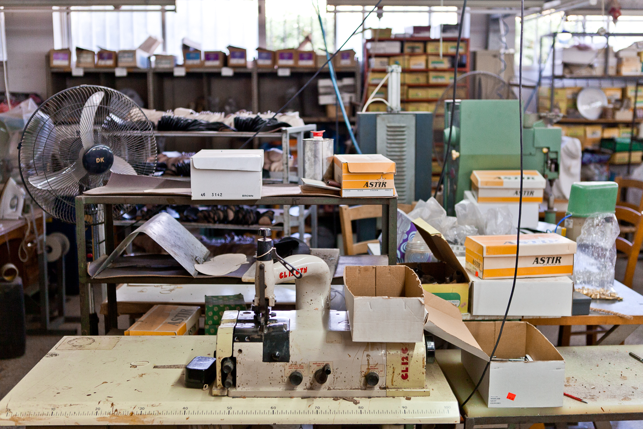 Boutique and shoe factory Sparta Novelti