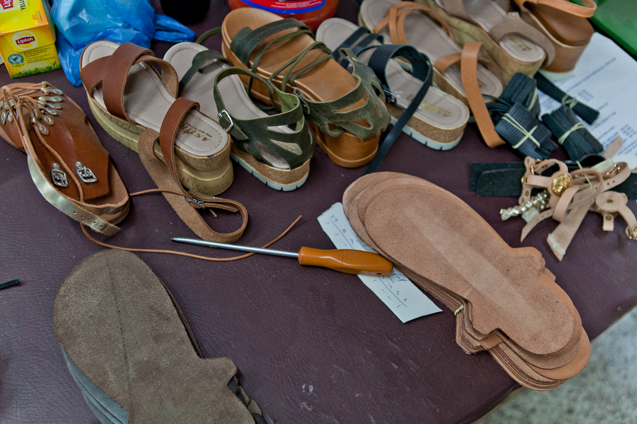 Boutique and shoe factory Sparta Novelti