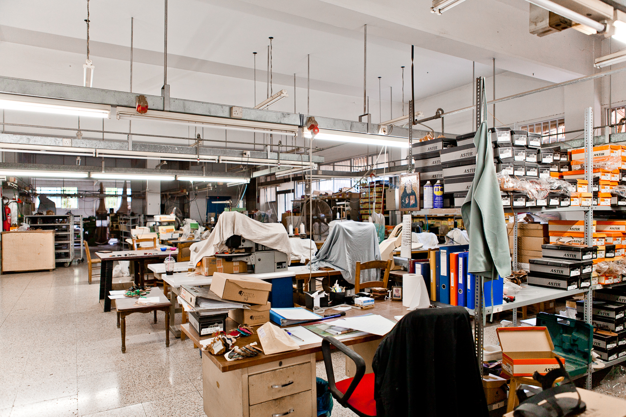 Boutique and shoe factory Sparta Novelti