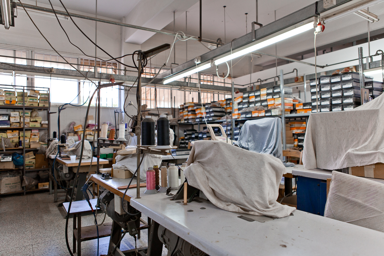 Boutique and shoe factory Sparta Novelti