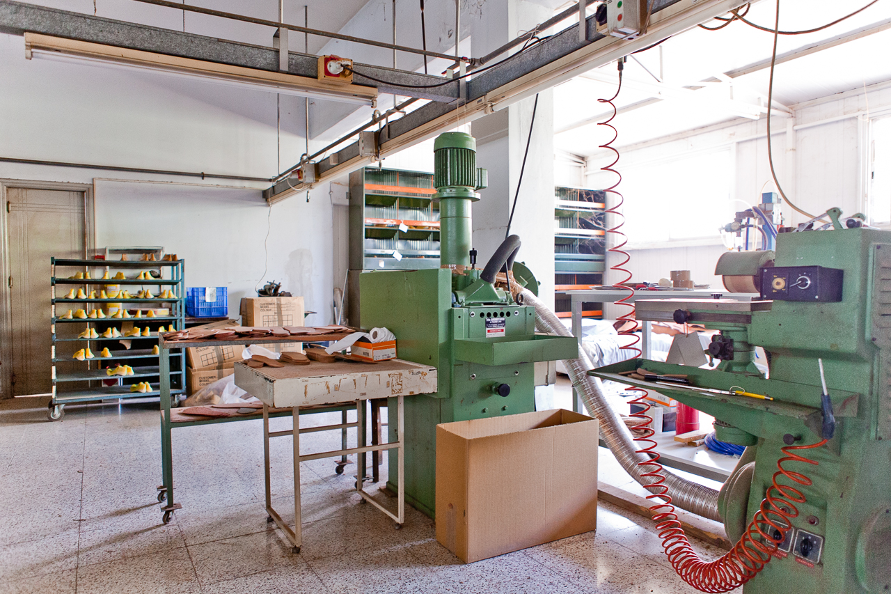 Boutique and shoe factory Sparta Novelti