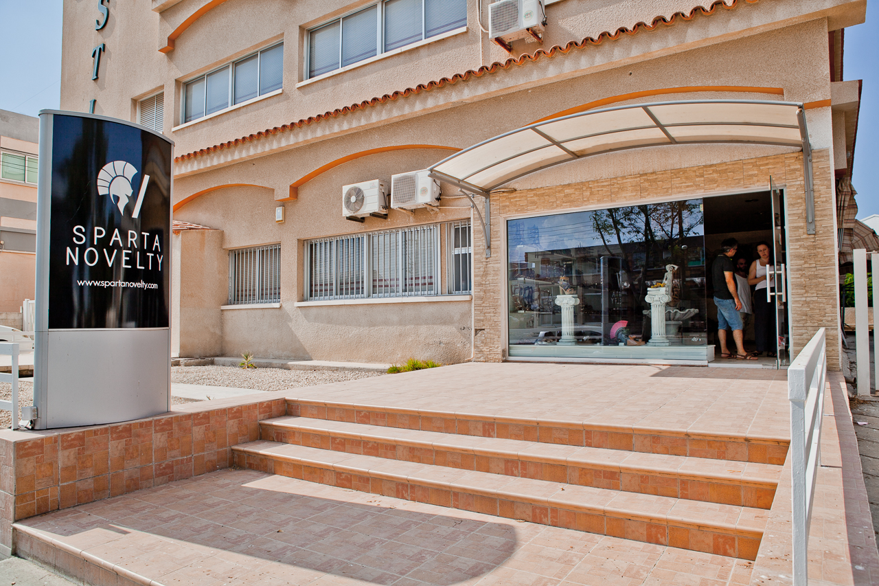 Boutique and shoe factory Sparta Novelti