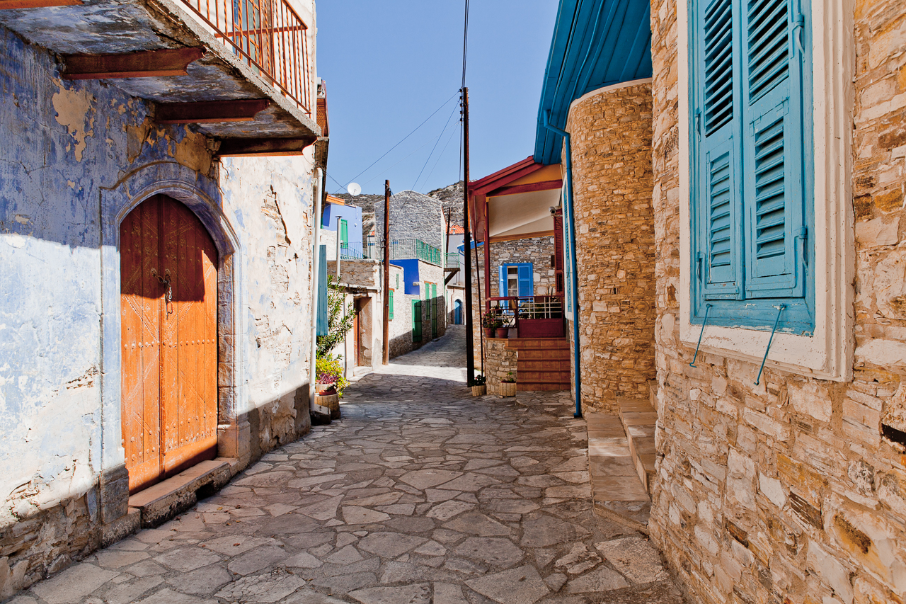 Kato Drys village, Larnaca region, Cyprus Kato Drys village, Larnaca region, Cyprus