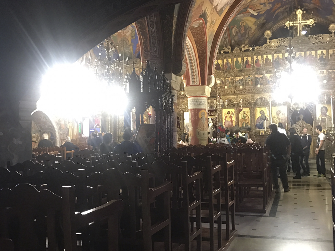 Храм Св. Иустиньи и Киприану  в деревне Менико