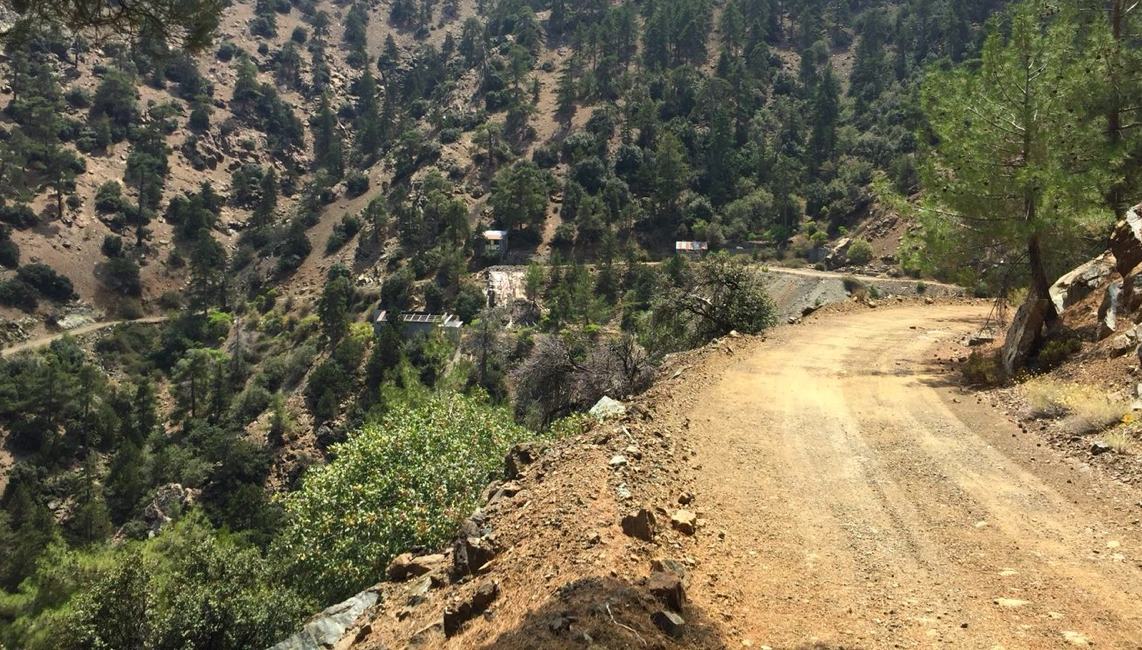 An abandoned mining village, Cyprus