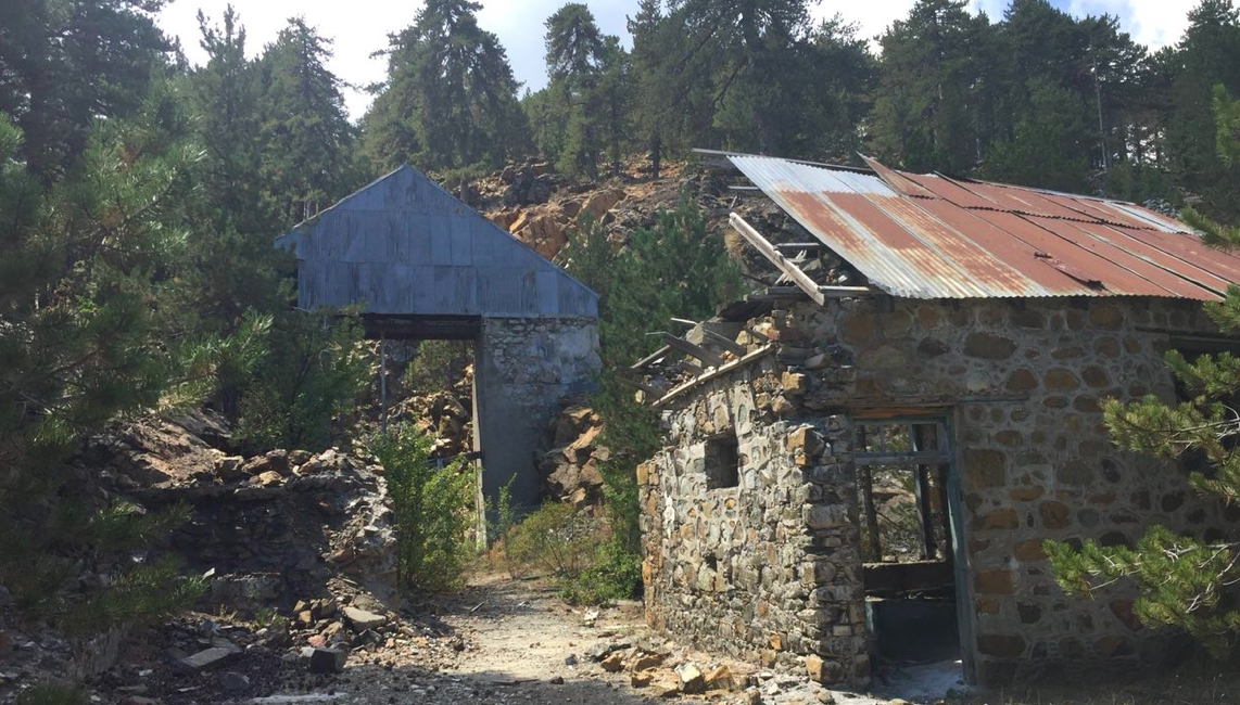 An abandoned mining village, Cyprus