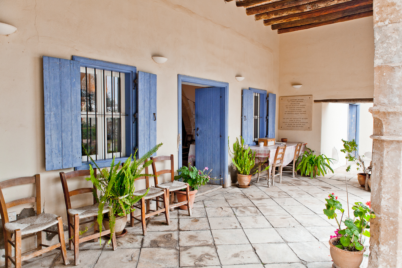 Traditional house in Deryneia