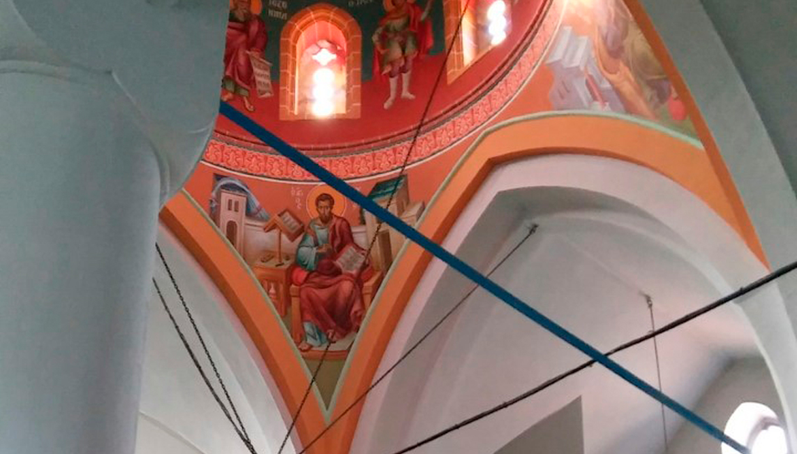 Церковь Панагии Элеуса, Агрос
