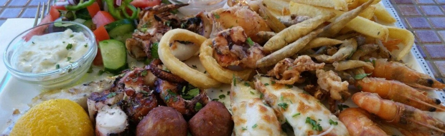 Karousos Beach Restaurant, ресторан Karousos в Айя-Напе