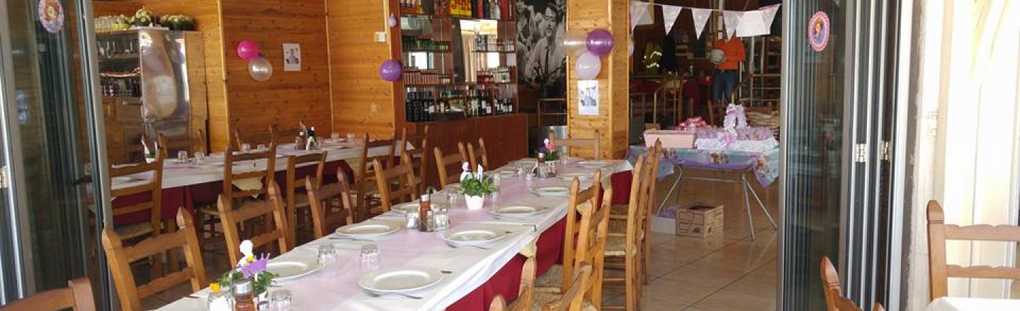 Кипрская таверна Xrisanthos в Никосии