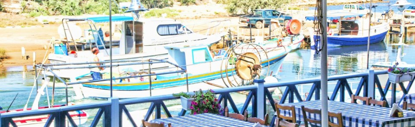 Potamos Restaurant, рыбный ресторан «Потамос» в пригороде Айя-Напы