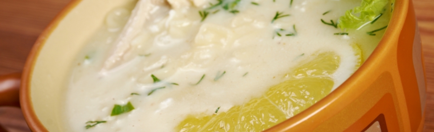 Avgolemono soup