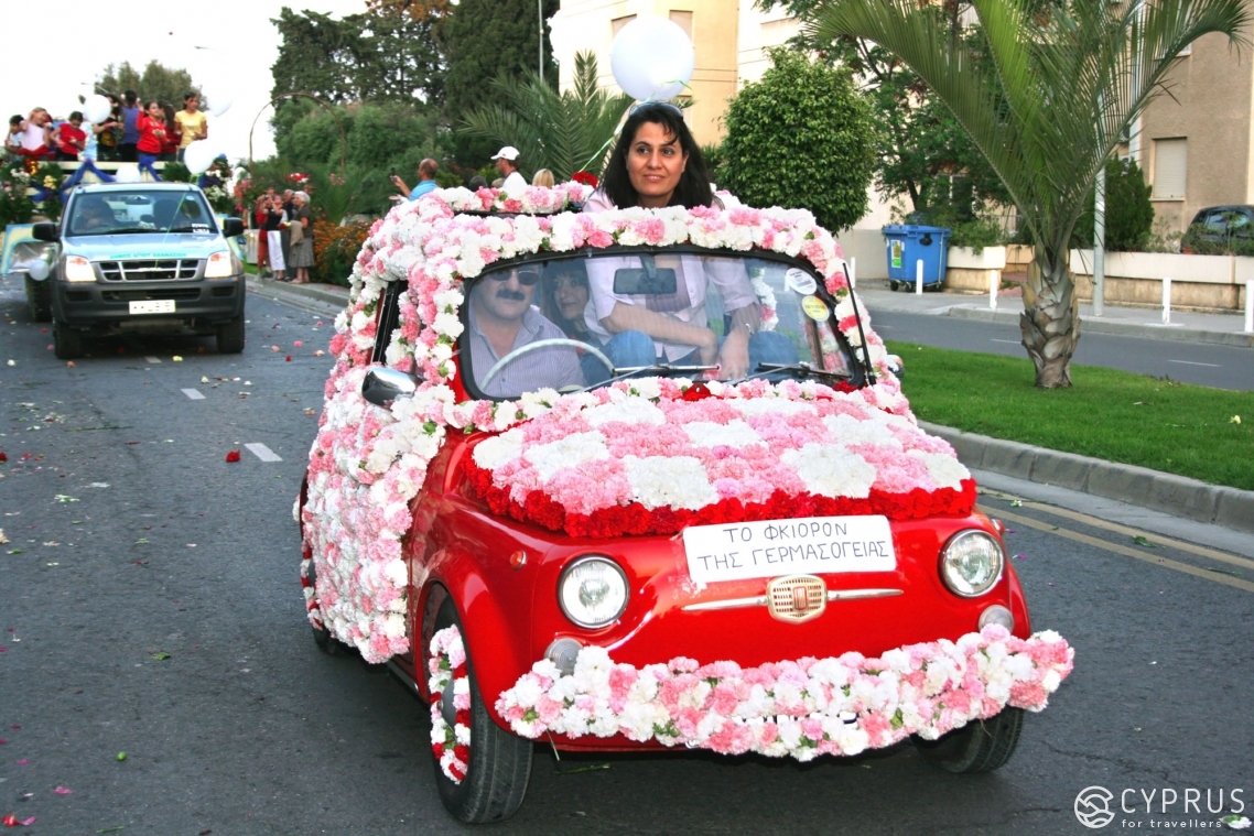 Anfestiria — flower festival in Cyprus