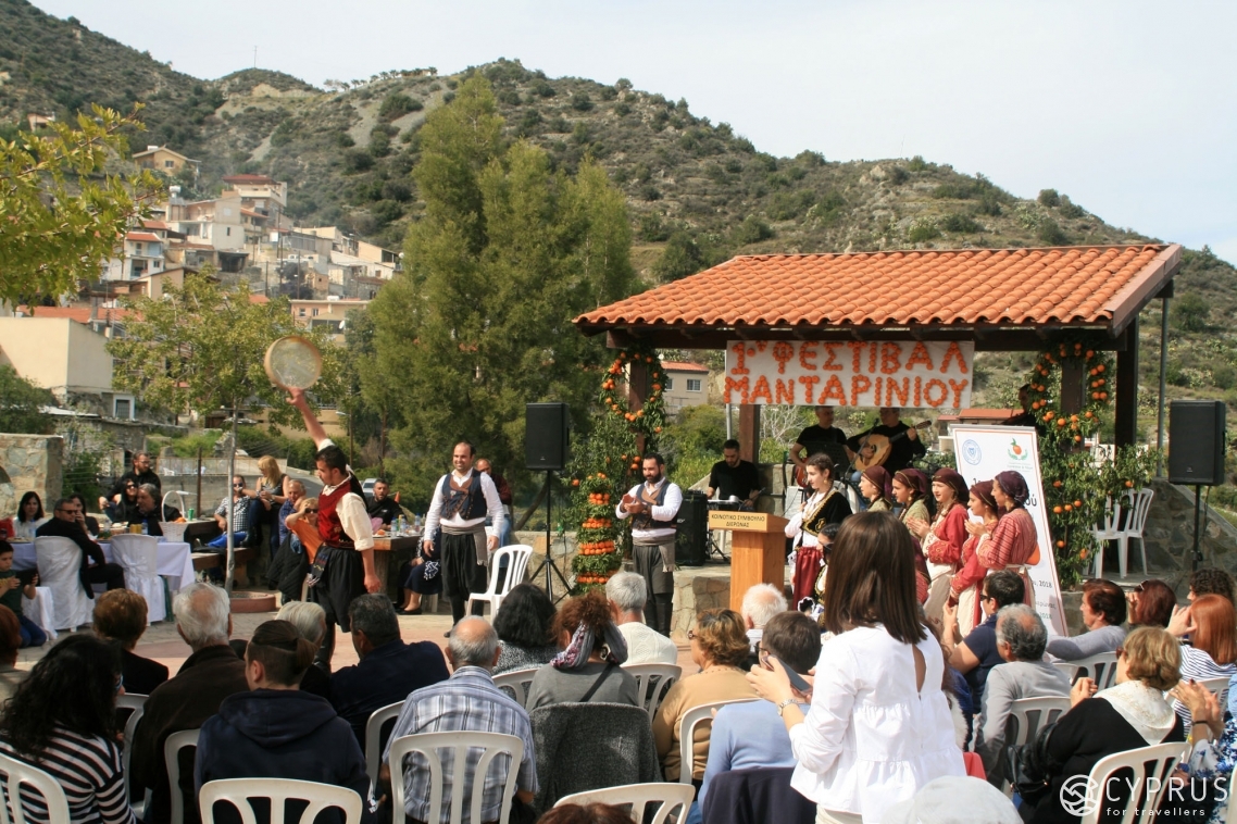 Mandarin Festival, Dierona Village, Cyprus