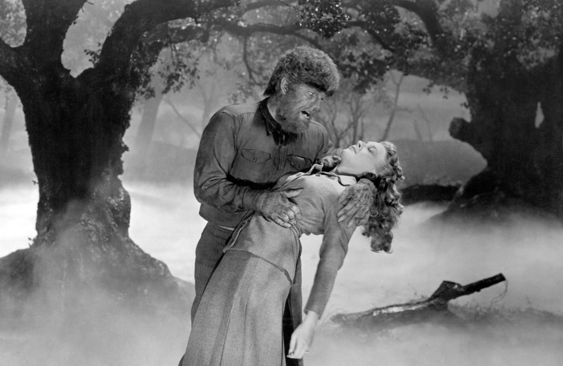 Screenshot from the movie “The Wolf Man” (1941)
